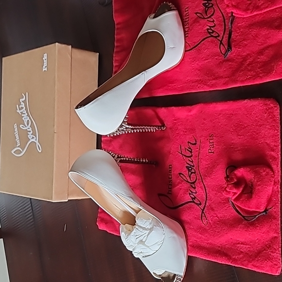 Christian Louboutin 120mm spiked heels 39.5. - Picture 12 of 15